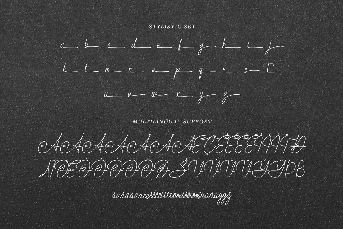 Amsterlusia - Signature Fonts, a Handwritten Font by Bluestype Studio (Photo 10 of 10)