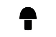 Mushroom Silhouette Bundle, an Illustration by musafir_fashion (Thumbnail 44 of 48)