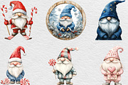 Cute Christmas Gnome Sublimation, an Illustration by Black Bird Studio (Thumbnail 6 of 6)