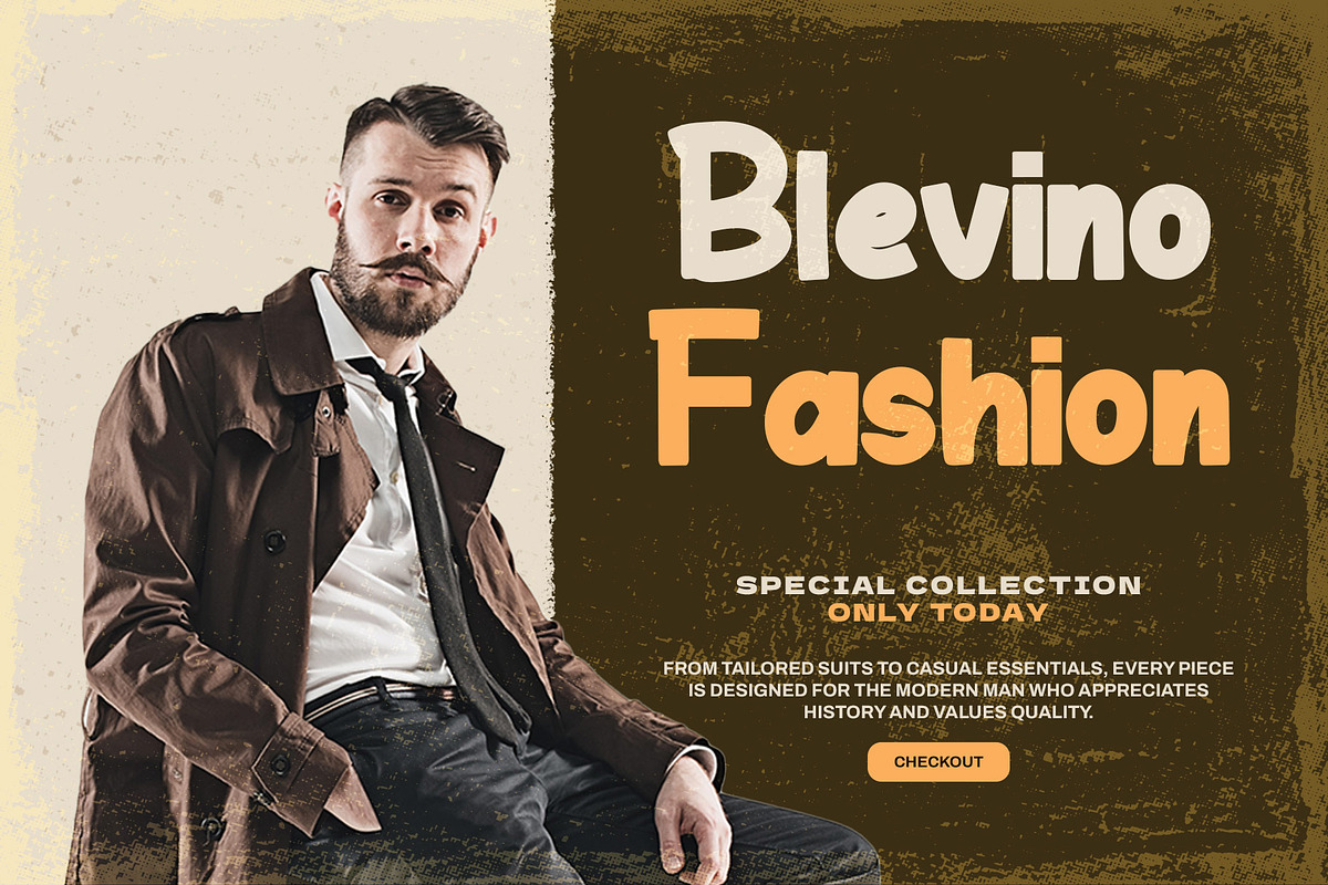 Monsteruk – Display Font, a Sans Serif Font by kangfont Studio (Photo 4 of 10)