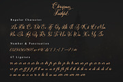 Christmas Faithful, a Script Font by Letterara (Thumbnail 8 of 12)