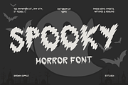 Spooky is a cool Halloween font, a Handwritten Font by Brown Cupple (Thumbnail 1 of 6)