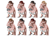 Fashion Illustrations, cozy fashion, an Illustration by Collart Studio (Thumbnail 3 of 10)