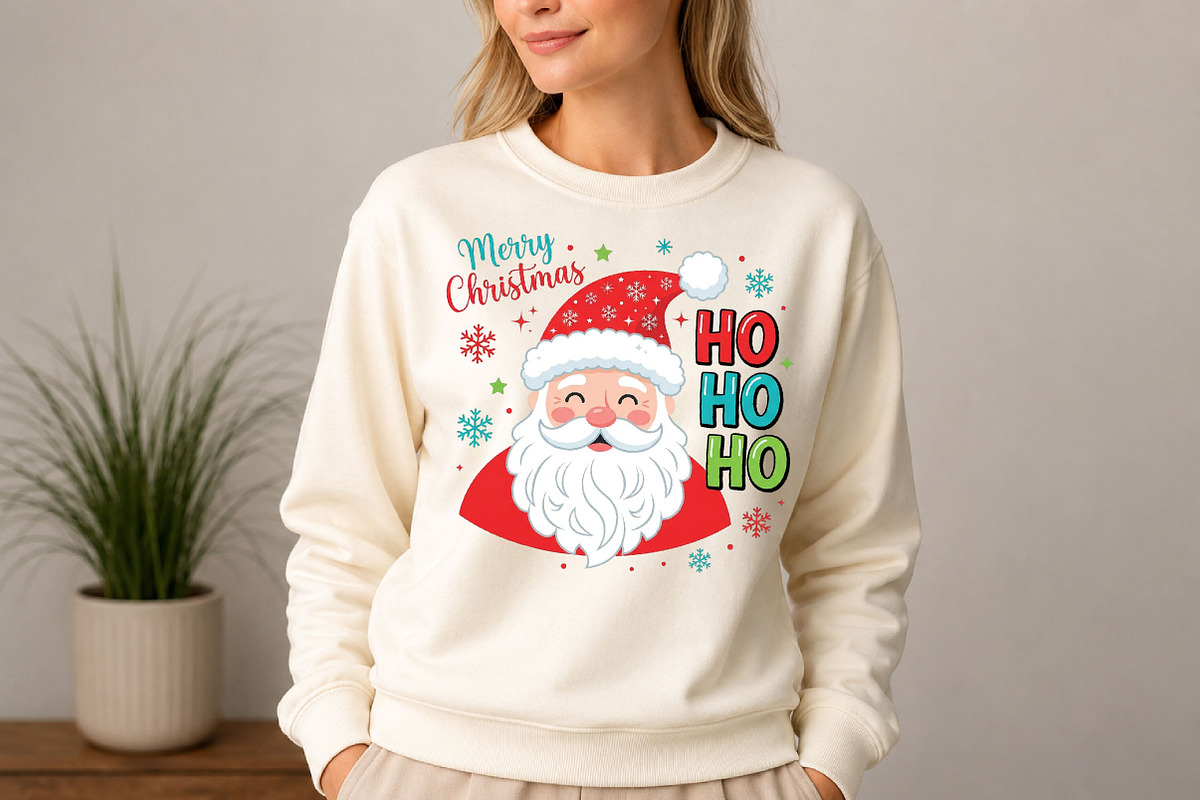 Santa PNG Preppy Christmas PNG, a Seasonal Illustration by DreamCafeArt (Photo 4 of 7)