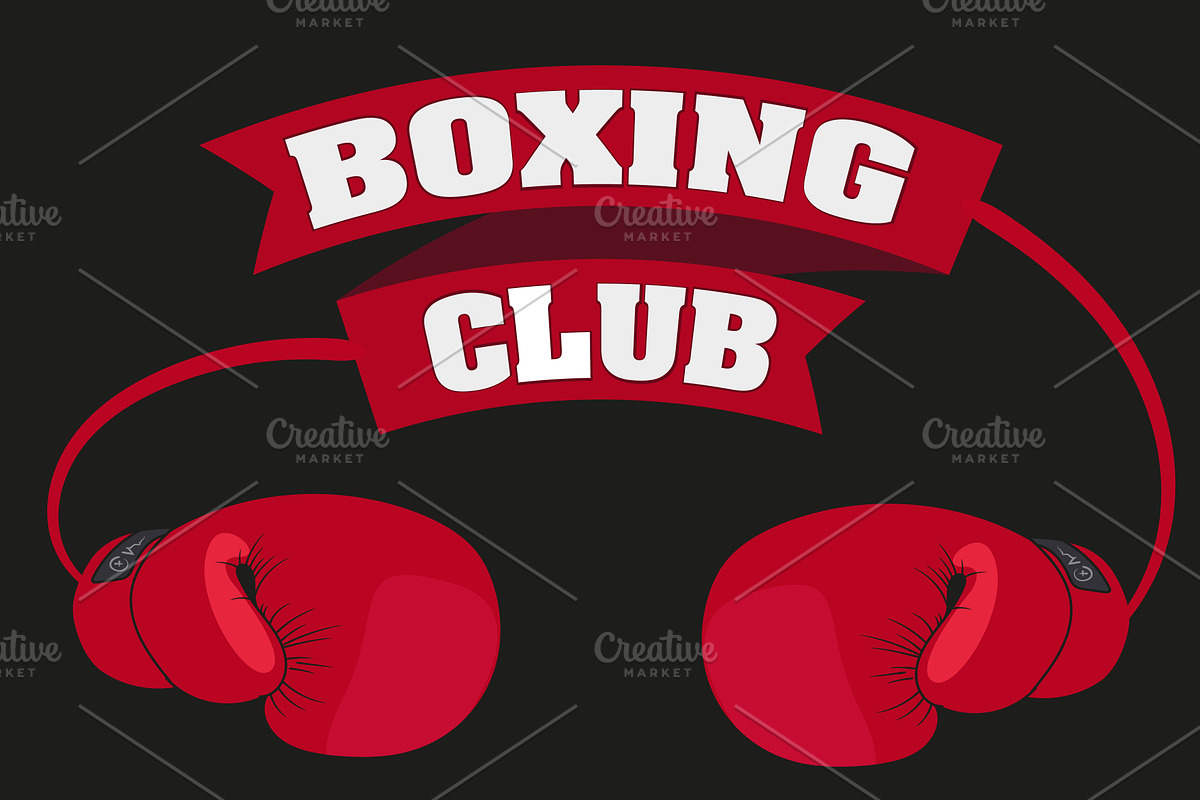 set of emblems boxing, an Illustration by pashigorov (Photo 2 of 4)