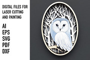 Cardinal Robin Owl Birds Layered SVG, an Object Graphic by HelloWood (Thumbnail 2 of 4)