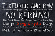 Chalk Pencil Handwritten Font, a Script Font by RabbitAndPencil (Thumbnail 2 of 5)