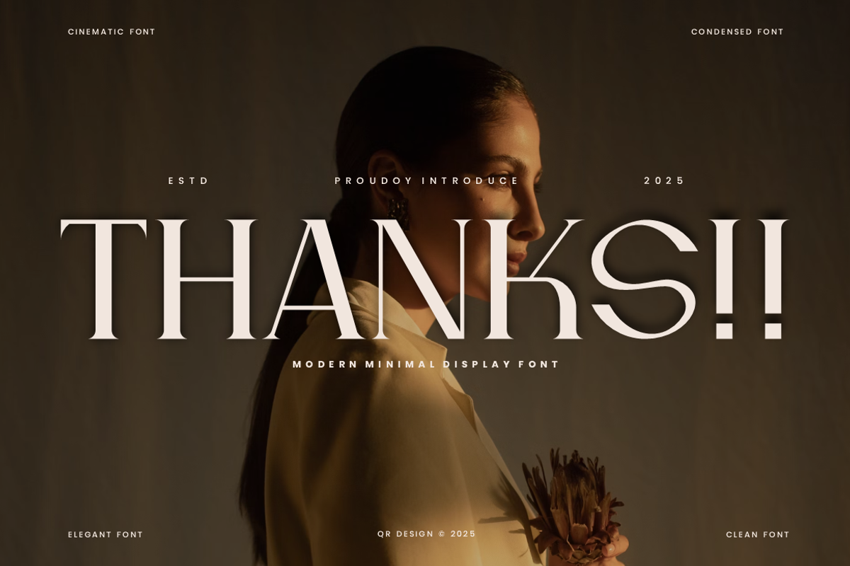 Qenkoja - Elegant Minimal Font, a Serif Font by QR Design Studio (Photo 6 of 6)
