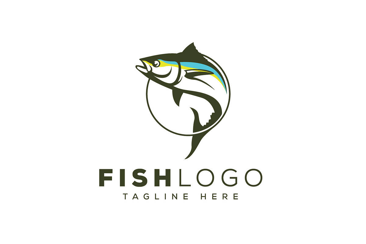 Fishing Logo, a Branding & Logo Template by Esrastion