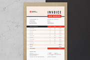 Modern Invoice Template | Word, a Stationery Template by HiveArts (Thumbnail 2 of 2)