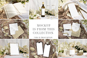Card Mockup 5x7 Table Number BGF, a Product Mockup by PawMockups (Thumbnail 7 of 10)