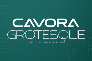 Cavora Grotesque - Font Family