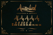 Amsterland | Handwritten Font, a Handwritten Font by Aveni Letter Type (Thumbnail 14 of 15)