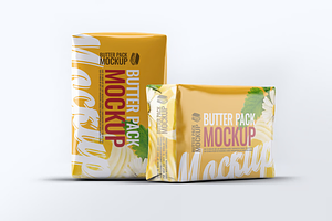 Butter Pack Mock-Up