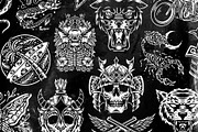 Ethos | Flash Art Vector Bundle, an Illustration by Beveled Design Co. (Thumbnail 1 of 13)