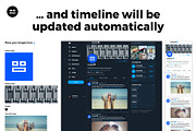 2021 Social Media UI Kit Adobe XD, a Social Media Template by Modularity Design (Thumbnail 3 of 8)