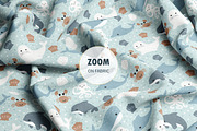 Little Ocean Seamless Patterns Set, a Pattern Graphic by DrawStudio1988 (Thumbnail 5 of 9)