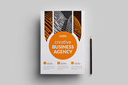 Agency Flyer Design Template, a Flyer Template by VectStock (Thumbnail 2 of 4)