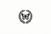Nature Butterfly Vector Bundle, an Illustration by yasushie (Thumbnail 7 of 9)