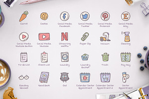 Planner - Hand Drawn Icons