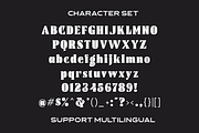 Calfine - Bold Serif, a Serif Font by Letterhend Studio (Thumbnail 8 of 9)