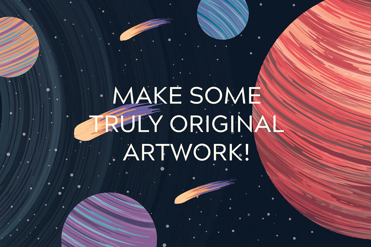 Multi-color, Mixed Paint Brushes, a Brush Add-On by The Artifex Forge (Photo 5 of 9)
