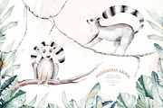 African animals watercolor set, an Animal Illustration by Peace ART (Thumbnail 4 of 24)