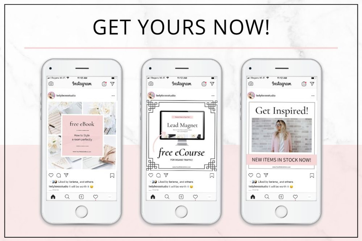Social Media Pinterest Canva + PSD, a Social Media Template by Lady Boss Studio (Photo 7 of 7)