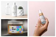 Cosmetic Packaging Bottle Mockups, a Pens & Pencil Mockup by MockupForest (Thumbnail 5 of 11)