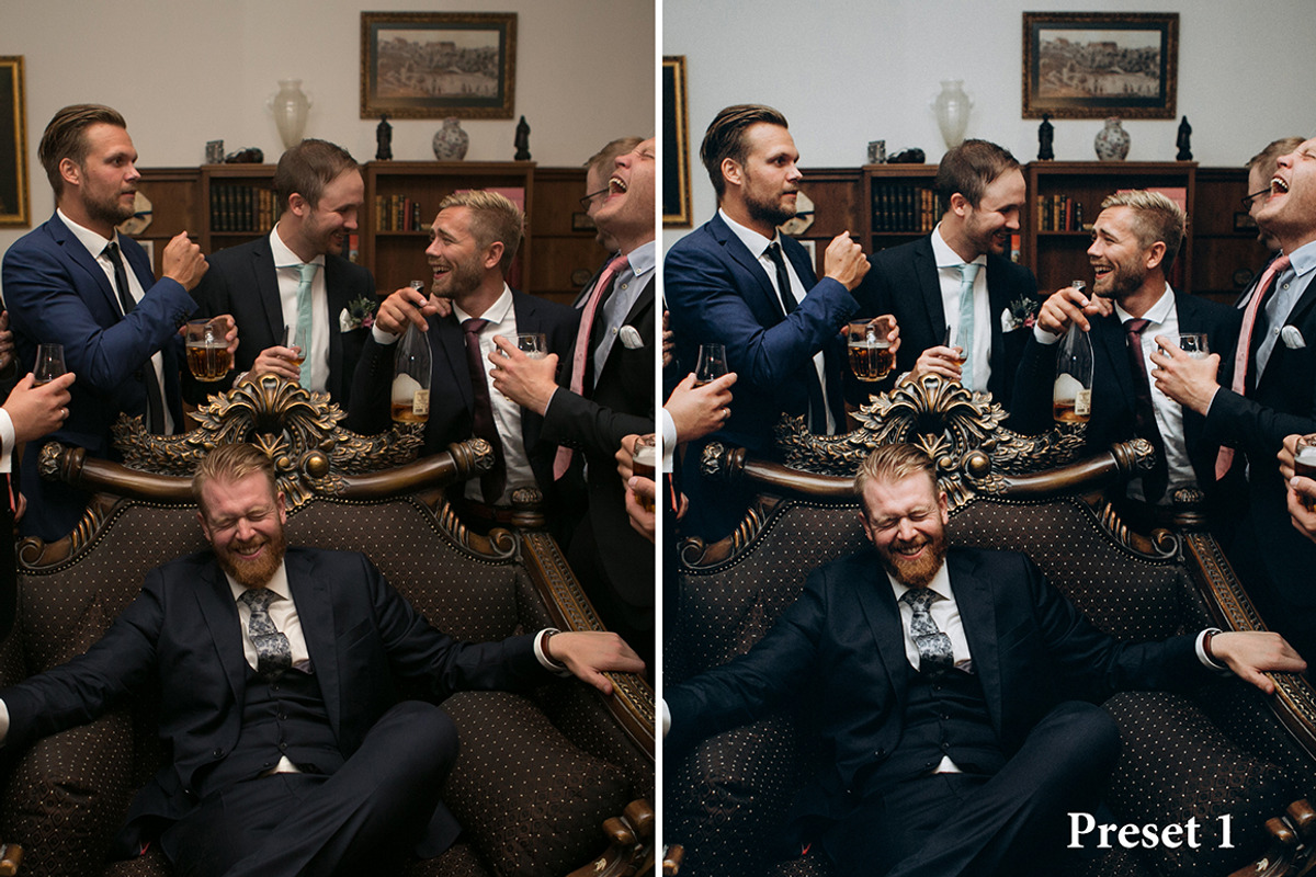 TOP 40 Wedding Lightroom Presets. preview 6