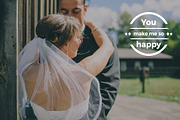 20 Romantic Text Overlays