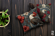 American Floral Eagle Digital Papers, a Pattern Graphic by Creative Store (Thumbnail 5 of 5)