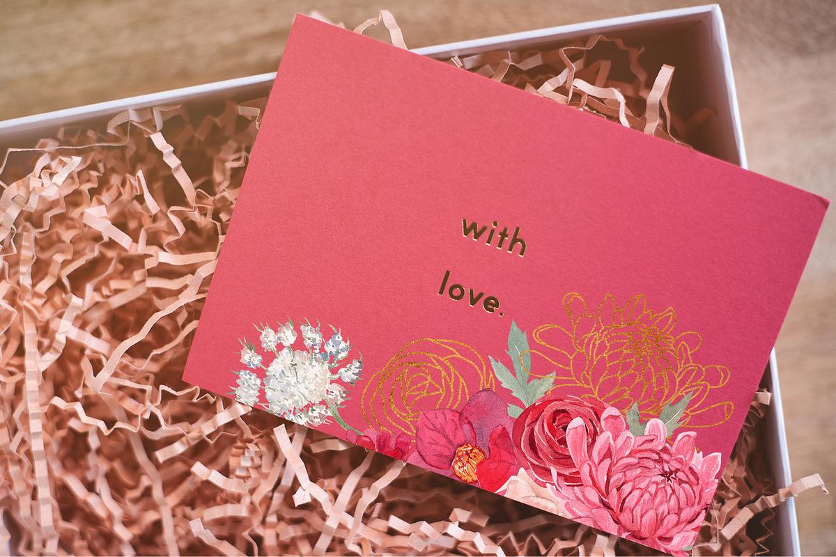 Viva Magenta Floral Watercolor 2023, a Decorative Illustration by Catch the Dream Art (Photo 11 of 24)