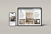 Tablet And Smartphone Mockup, an iPad Mockup by AndikaGraphic (Thumbnail 4 of 8)