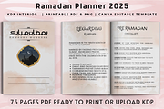 Ramadan Planner 2025, a Print Template by Book2bees (Thumbnail 1 of 4)