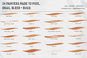 Dead Pretty Watercolor Brushes, a Brush Add-On by Fins and Fiction (Thumbnail 5 of 12)