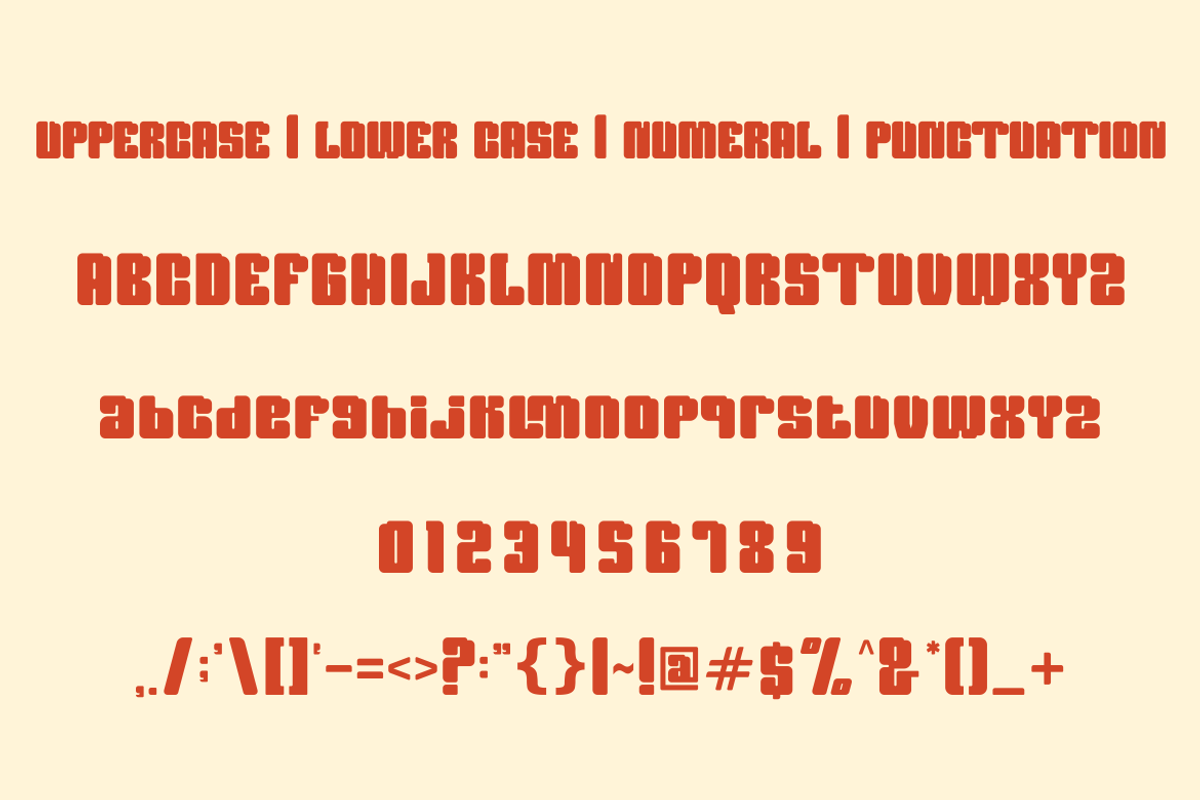 Twice Lkeman - Bold Font, a Sans Serif Font by Viswal Studio (Photo 6 of 7)
