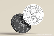 Beer symbol logo label design, a Branding & Logo Template by MuzaInspires (Thumbnail 3 of 4)