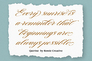 Monarchy Script, a Script Font by Romiecreative (Thumbnail 11 of 12)