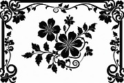 Floral Border Pack, an Illustration by hafijul (Thumbnail 7 of 9)