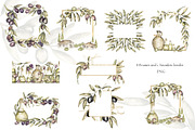 Watercolor Olives collection, a Graphic by MayaNavits (Thumbnail 16 of 25)