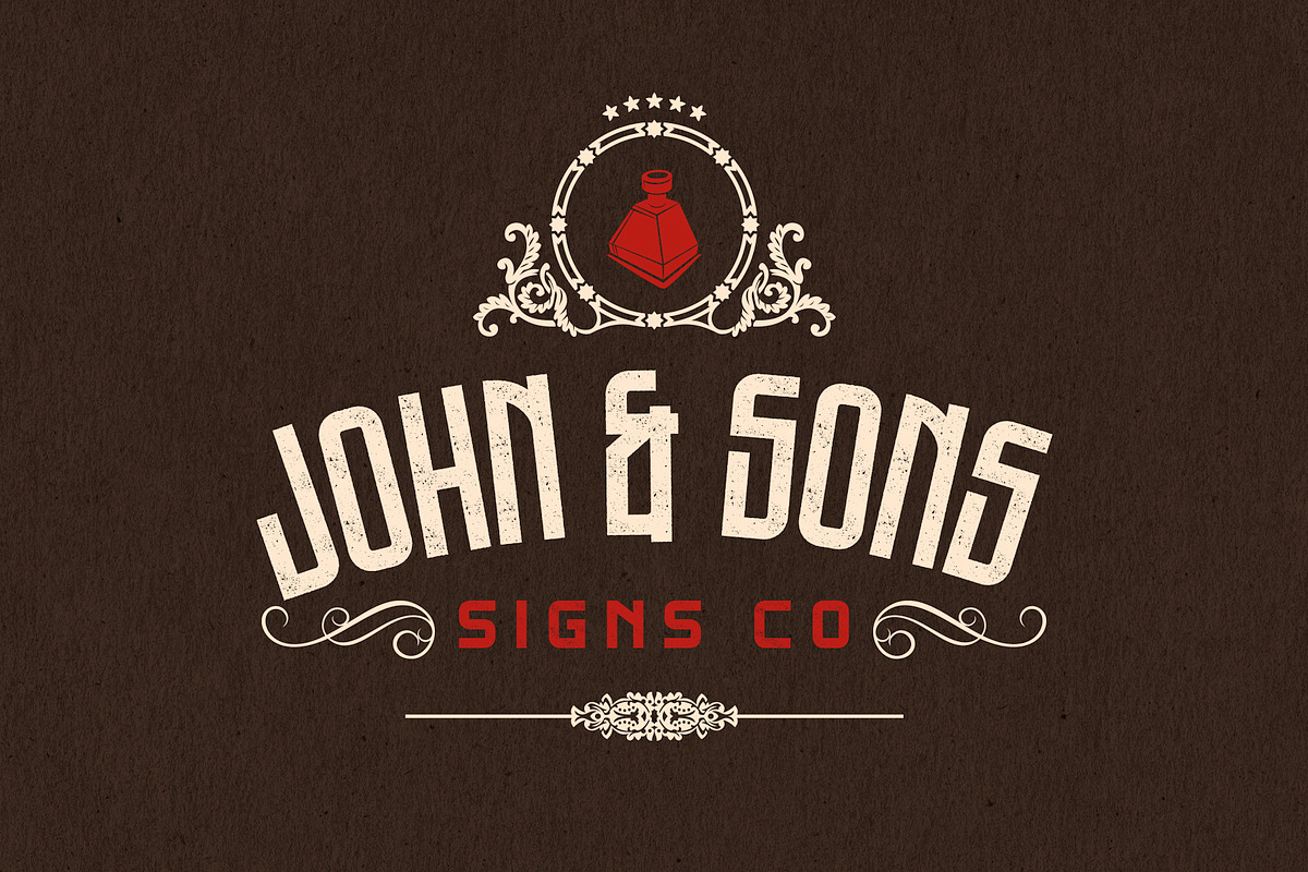 Gibsons Font Collection preview 4