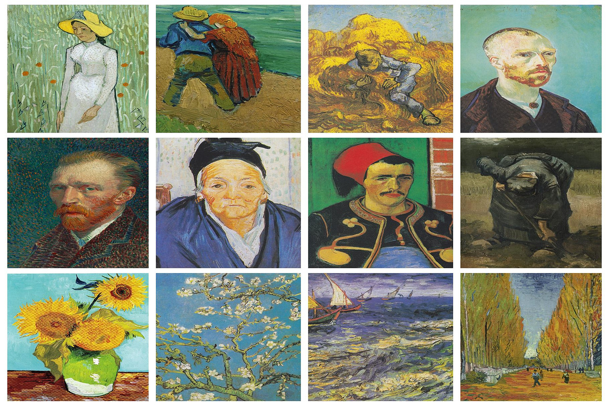 Van Gogh Collection - 400+ Artworks, an Object Illustration by Zen Mystique (Photo 11 of 11)