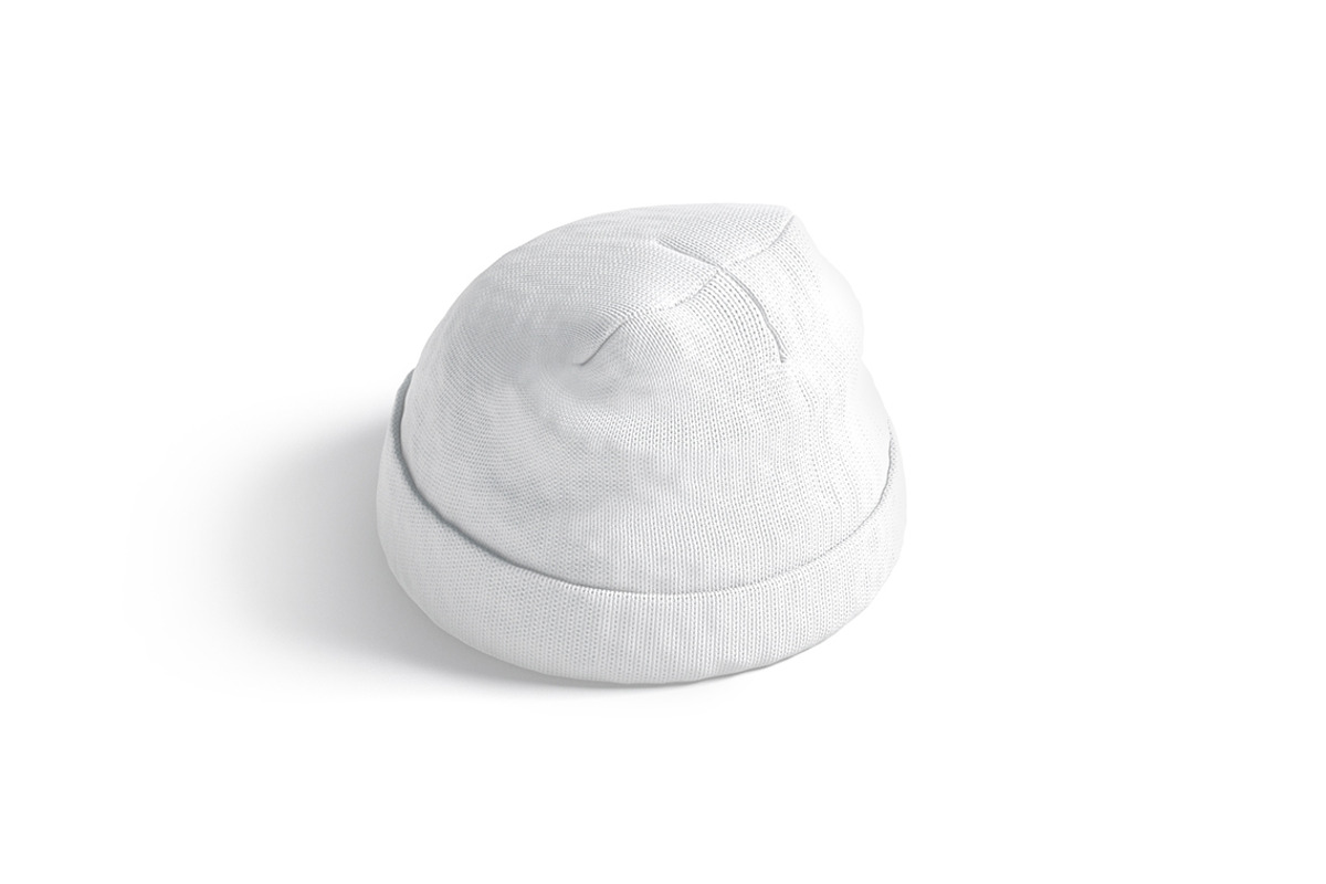 White Winter Knitted Beanie 3D Model, an Object 3D Model by rebrandy (Photo 2 of 9)