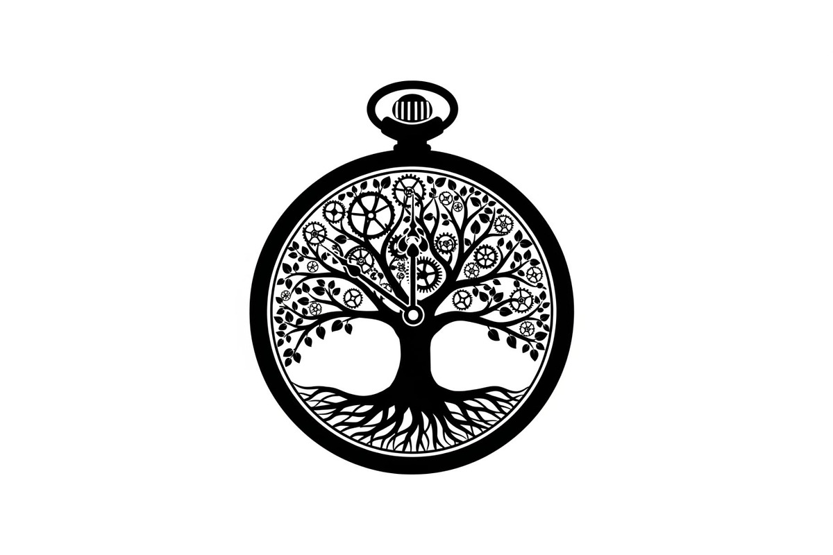 Steampunk Tree of Life Symbol Bundle, an Illustration by yasushie (Photo 24 of 31)