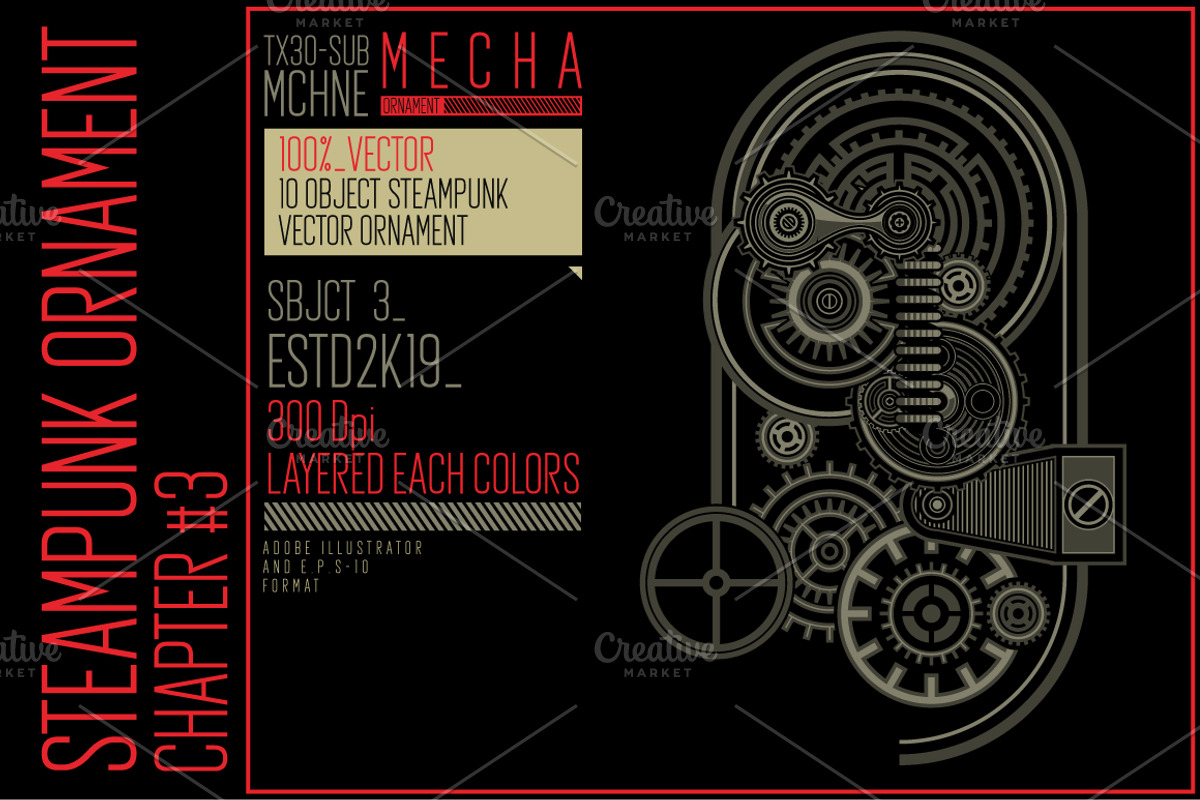 Steampunk Ornament Chapter 3, an Object Graphic by the-sastra (Photo 4 of 10)
