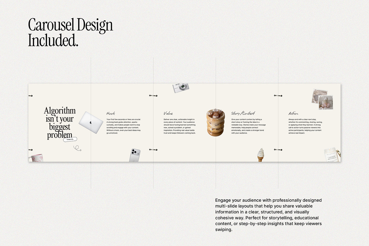 2026 Neutral Instagram Templates, a Social Media Template by Wildnun Studio (Photo 5 of 9)