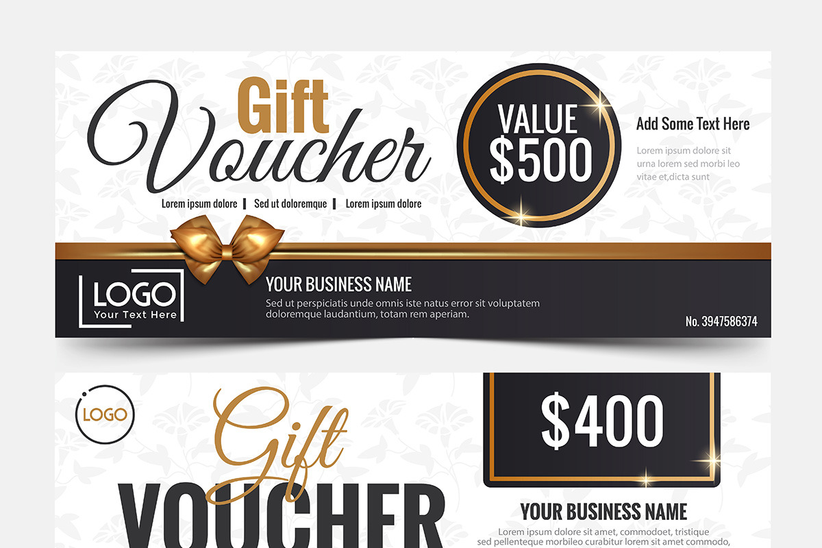 Collection of elegant gift vouchers, an Invitation Template by Creative Graphics (Photo 12 of 13)