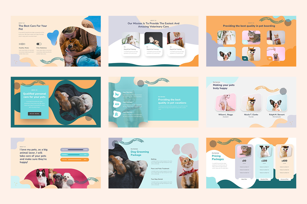 Petty Google Slides Templates, a Presentation Template by Stock Shape (Photo 3 of 4)
