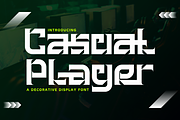 Casual Player - Space Font, a Serif Font by 177Studio (Thumbnail 1 of 8)